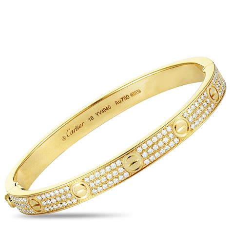 cartier bracelet women 18k new.